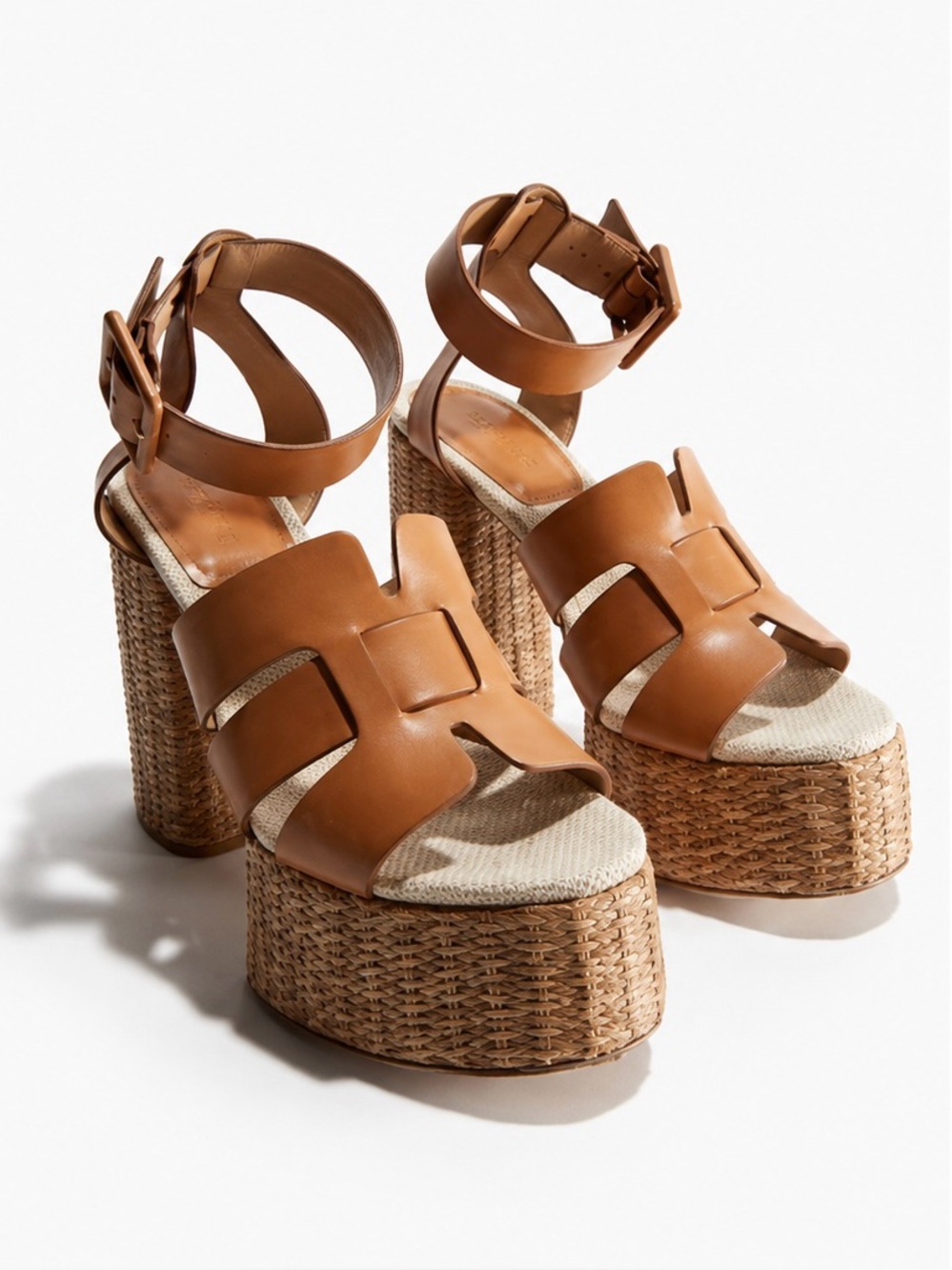 H&M Platform Woven Espadrilles